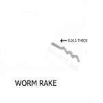 Worm Rake .015